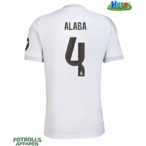 Real Madrid David Alaba #4 Hemmatröja 2025-26 Kortärmad